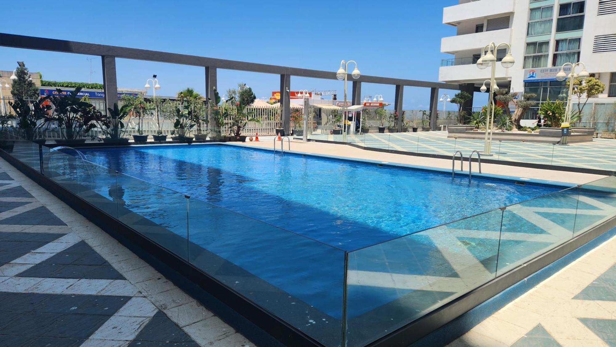 Magnifique Penthouse 160M2 Terrasse 90M2 Vue Mer Tangeri Esterno foto